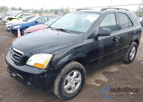 2008 Kia Sorento Lx from USA, damaged, VIN KNDJC735185806911
